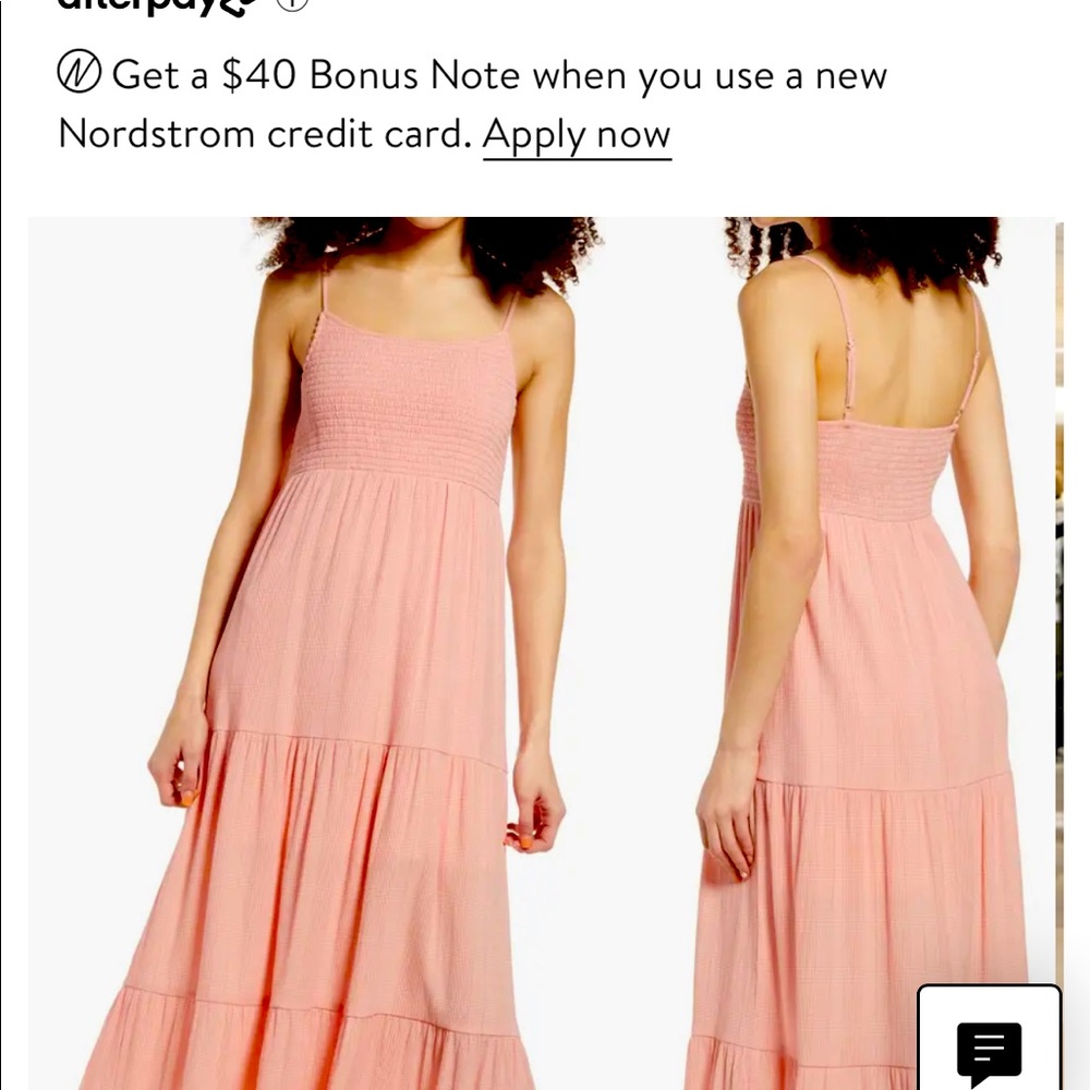 Seersucker Pink Maxi Dress Nordstrom